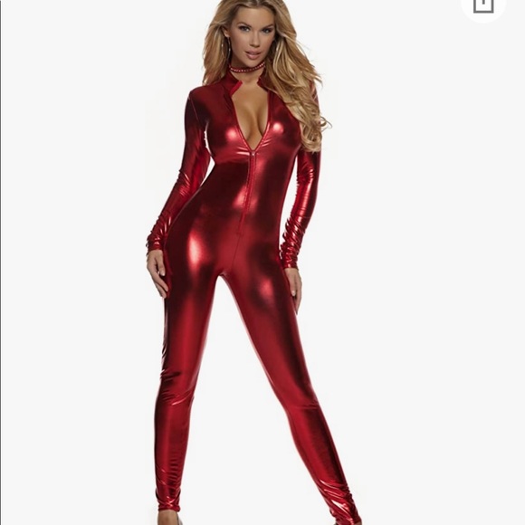 Red Cat suit in small/medium - Picture 3 of 3